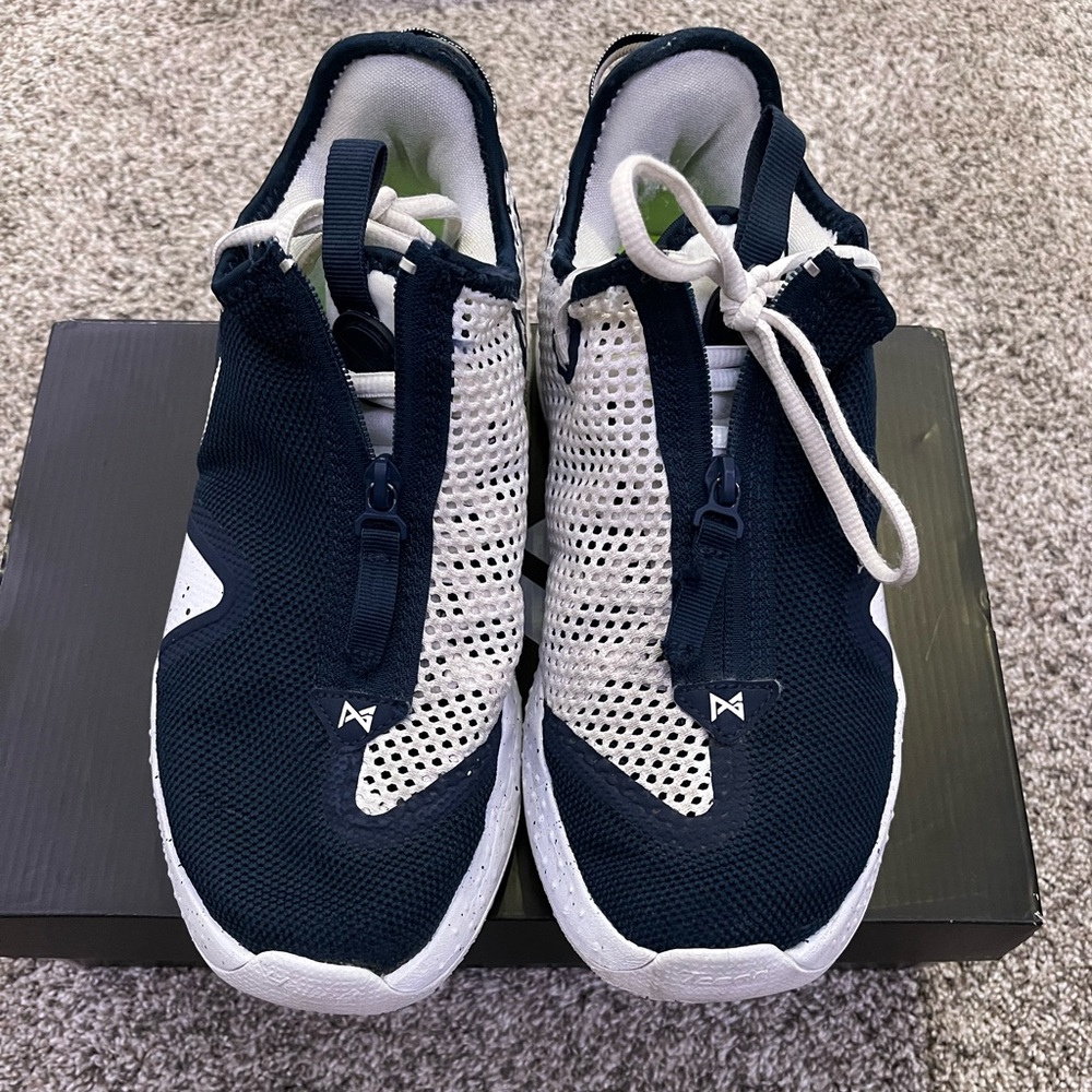 Nike Paul George 4 (Navy Blue/White), Great Condition